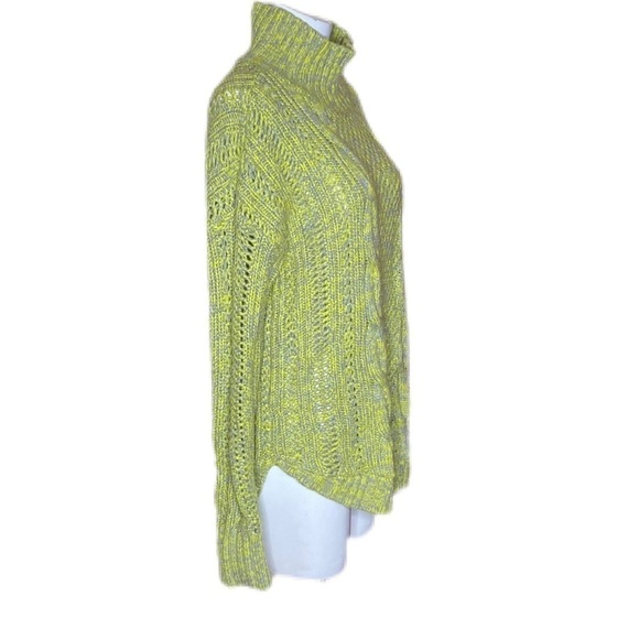 Victoria’s Secret Sweater Green Gray Cable Knit - Picture 4 of 10